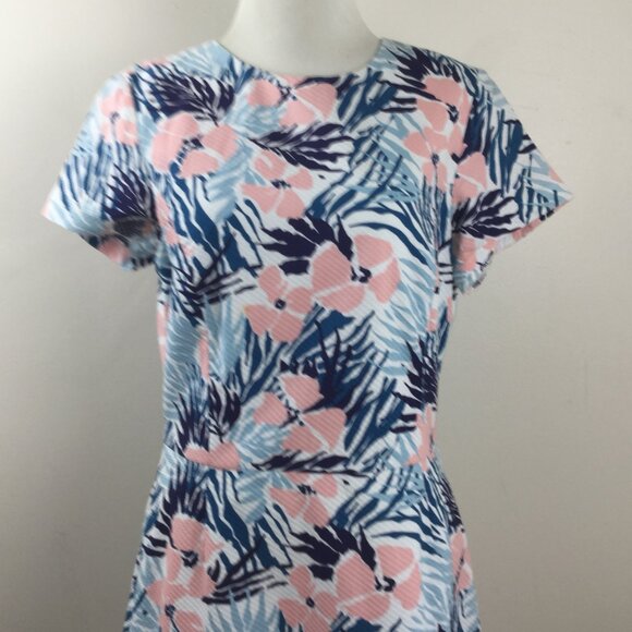 Brooks Brothers Red Fleece Floral Dress 10 - Picture 3 of 10